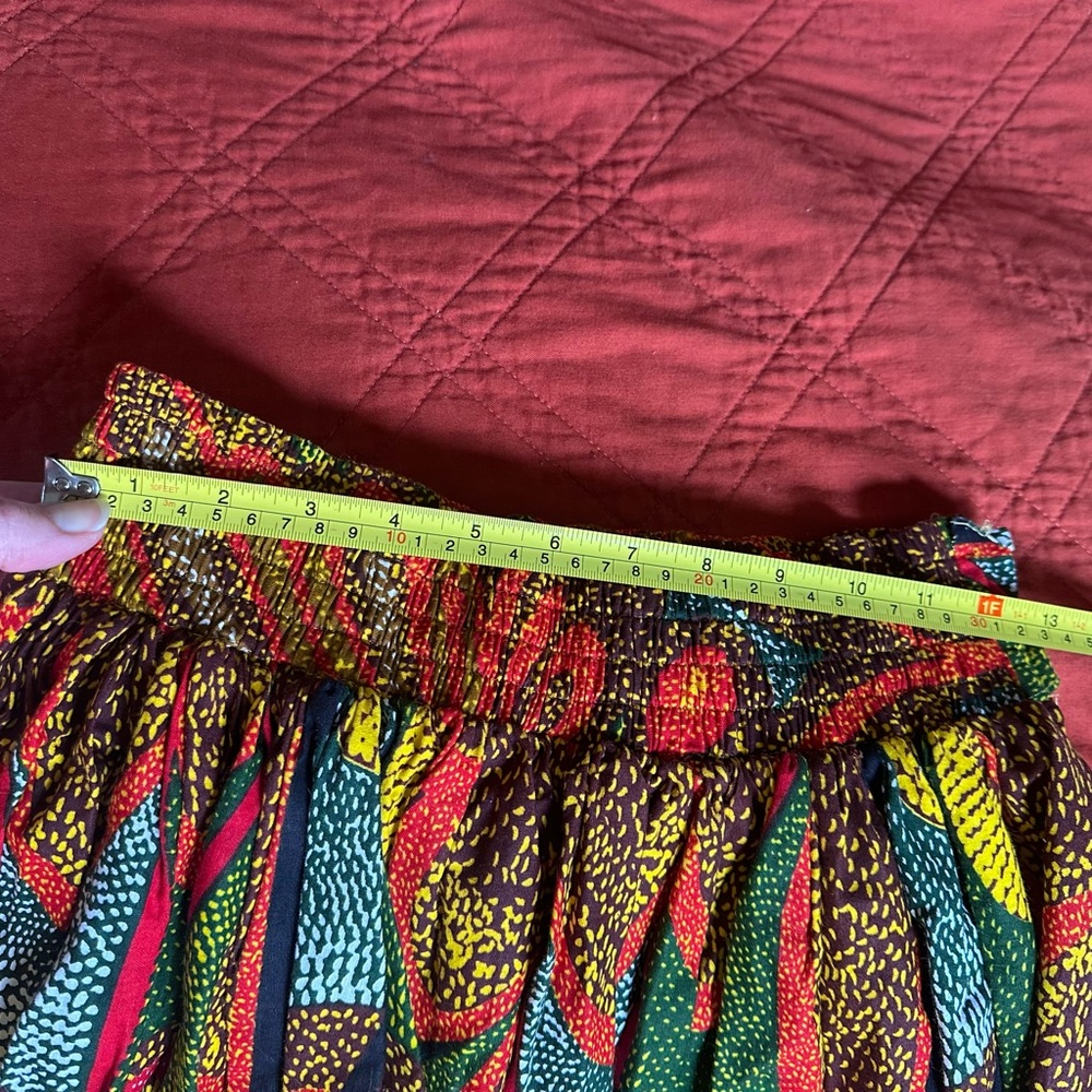 Advance Apparels 100% Cotton Colorful A-Line Maxi Skirt - Picture 8 of 9